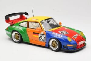 Porsche 911 993 GT2 #63 H. Muller / T. Trunk IMSA 1998 UT Models 1:18 39812 Metall — bild 6 av 8