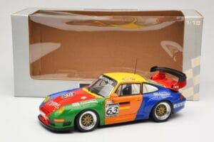 Porsche 911 993 GT2 #63 H. Muller / T. Trunk IMSA 1998 UT Models 1:18 39812 Metall — bild 8 av 8
