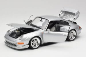 Porsche 911 993 GT2 Arctic Silver Metallic UT Models 1:18 27831 Metall — bild 2 av 8