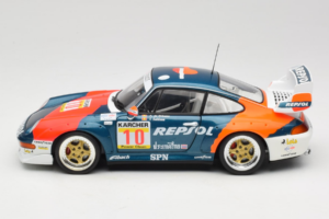 Porsche 911 993 GT2 #10 de Orleans / Saldana BPR Global GT Series 1996 UT Models 1:18 39632 Metall — bild 4 av 8