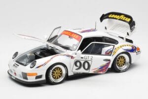 Porsche 911 993 GT2 #90 Vert / Franco / K. Koen Daytona 24 Hours 1998 UT Models 1:18 39813 Metall — bild 2 av 8