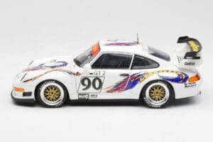Porsche 911 993 GT2 #90 Vert / Franco / K. Koen Daytona 24 Hours 1998 UT Models 1:18 39813 Metall — bild 4 av 8