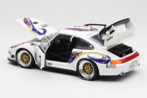 Porsche 911 993 GT2 #90 Vert / Franco / K. Koen Daytona 24 Hours 1998 UT Models 1:18 39813 Metall — bild 5 av 8