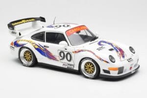 Porsche 911 993 GT2 #90 Vert / Franco / K. Koen Daytona 24 Hours 1998 UT Models 1:18 39813 Metall — bild 6 av 8