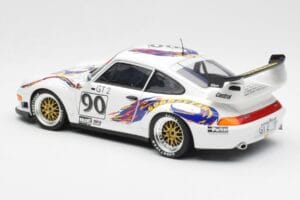 Porsche 911 993 GT2 #90 Vert / Franco / K. Koen Daytona 24 Hours 1998 UT Models 1:18 39813 Metall — bild 7 av 8