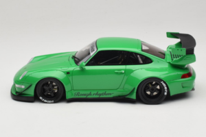 Porsche 911 993 RWB Grön GT Spirit 1:18 GT074 Resin — bild 3 av 6