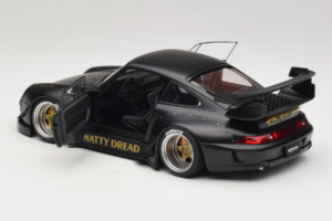 Porsche 911 993 RWB Matt Black With Gold Wheels AUTOart 1:18 78154 Komposit — bild 5 av 8