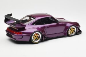 Porsche 911 993 RWB Lila GT Spirit 1:18 GT727 Resin — bild 2 av 6