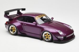Porsche 911 993 RWB Lila GT Spirit 1:18 GT727 Resin — bild 4 av 6