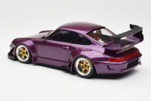 Porsche 911 993 RWB Lila GT Spirit 1:18 GT727 Resin — bild 5 av 6