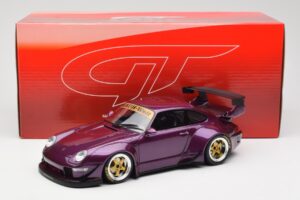 Porsche 911 993 RWB Lila GT Spirit 1:18 GT727 Resin — bild 6 av 6