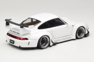Porsche 911 993 RWB Vit Gun Grey Wheels AUTOart 1:18 78150 Komposit — bild 3 av 8