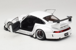 Porsche 911 993 RWB Vit Gun Grey Wheels AUTOart 1:18 78150 Komposit — bild 5 av 8