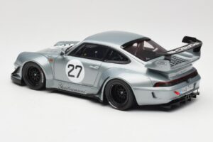 Porsche 911 993 RWB Yuiitsumuni Silver GT Spirit 1:18 GT522 Resin — bild 5 av 6