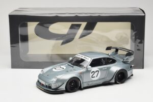 Porsche 911 993 RWB Yuiitsumuni Silver GT Spirit 1:18 GT522 Resin — bild 6 av 6