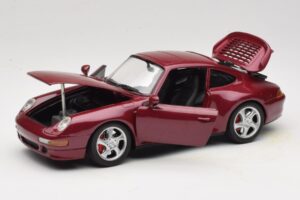 Porsche 911 993 Turbo Röd Anson 1:18 30320-W Metall — bild 2 av 8