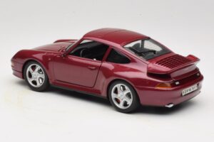 Porsche 911 993 Turbo Röd Anson 1:18 30320-W Metall — bild 7 av 8