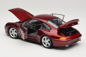 Porsche 911 993 Turbo Red Metallic UT Models 1:18 180066070 Metall — bild 5 av 8