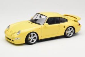 Porsche 911 993 Turbo S Gul UT Models 1:18 27836 Metall