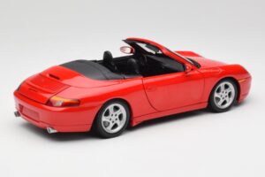 Porsche 911 996 Cabriolet Röd Gate 1:18 1051 Metall — bild 3 av 8