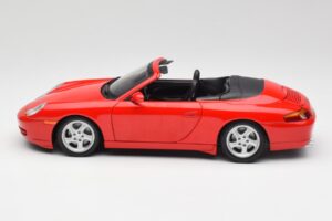 Porsche 911 996 Cabriolet Röd Gate 1:18 1051 Metall — bild 4 av 8