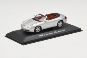 Porsche 911 996 Cabriolet Silver Minichamps 1:43 WAP02004097 Metall — bild 2 av 4