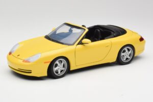 Porsche 911 996 Cabriolet Speed Gul UT Models 1:18 27906 Metall