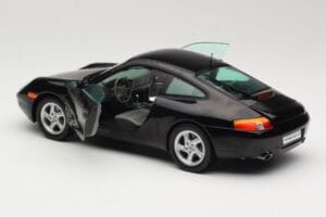 Porsche 911 996 Carrera Svart Sun Star 1:18 1202 Metall — bild 5 av 8