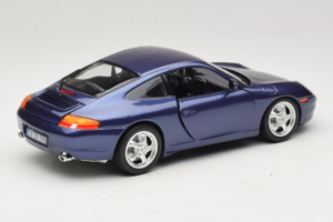 Porsche 911 996 Carrera Blå Bburago 1:18 WAP02100897 Metall — bild 3 av 8
