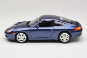 Porsche 911 996 Carrera Blå Bburago 1:18 WAP02100897 Metall — bild 4 av 8