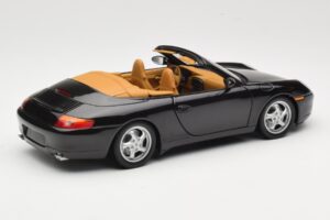Porsche 911 996 Carrera Cabriolet Svart UT Models 1:18 WAP02100997 Metall — bild 3 av 8