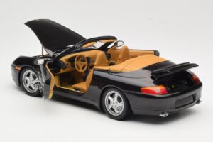Porsche 911 996 Carrera Cabriolet Svart UT Models 1:18 WAP02100997 Metall — bild 5 av 8