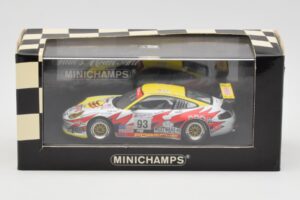 Porsche 911 996 GT3 Cup #93 L. Luhr / G. Maassen / E. Collard 24 Hours of Le Mans 2003 Minichamps 1:43 S5527 Metall — bild 4 av 4