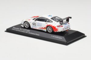 Porsche 911 996 GT3 RS #90 T2M J. Ickx / P. Rabineau 1000km Spa 2004 Minichamps 1:43 400046980 Metall — bild 3 av 4