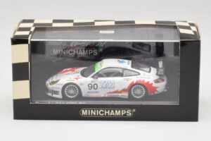 Porsche 911 996 GT3 RS #90 T2M J. Ickx / P. Rabineau 1000km Spa 2004 Minichamps 1:43 400046980 Metall — bild 4 av 4
