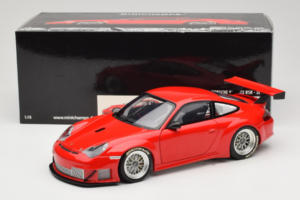 Porsche 911 996 GT3 RSR FIA GT 2004 Röd Minichamps 1:18 100046400 Metall — bild 8 av 8