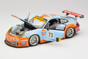 Porsche 911 996 GT3 RSR #73 Y. Lambert / C. Lefort / R. Iannetta 24 Hours of Le Mans 2006 Minichamps 1:18 100066473 Metall — bild 2 av 8