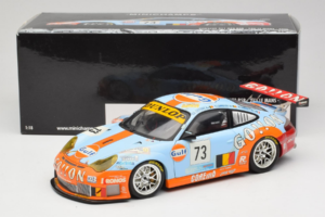 Porsche 911 996 GT3 RSR #73 Y. Lambert / C. Lefort / R. Iannetta 24 Hours of Le Mans 2006 Minichamps 1:18 100066473 Metall — bild 8 av 8