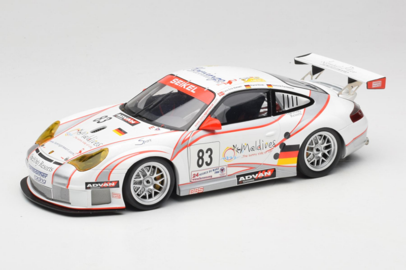 Porsche 911 996 GT3 RSR #83 P. Ehret / C. Ried / C. Menzel 24 Hours of Le Mans 2006 Minichamps 1:18 PORSCHE004 Metall
