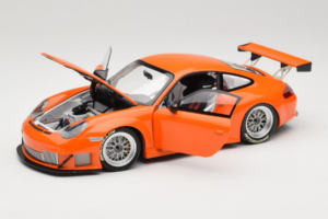 Porsche 911 996 GT3 RSR Orange ALMS 2004 Minichamps 1:18 100046402 Metall — bild 2 av 8