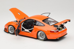 Porsche 911 996 GT3 RSR Orange ALMS 2004 Minichamps 1:18 100046402 Metall — bild 5 av 8