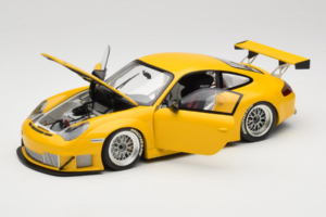 Porsche 911 996 GT3 RSR Yello ALMS 2004 Minichamps 1:18 100046401 Metall — bild 2 av 8