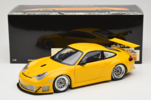 Porsche 911 996 GT3 RSR Yello ALMS 2004 Minichamps 1:18 100046401 Metall — bild 8 av 8