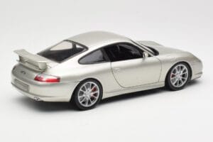Porsche 911 996 GT3 Silver Hot Wheels 1:18 C2590 Metall — bild 3 av 8