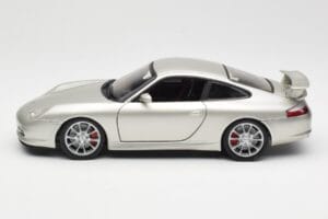 Porsche 911 996 GT3 Silver Hot Wheels 1:18 C2590 Metall — bild 4 av 8