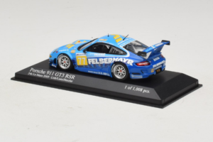 Porsche 911 GT3 R #77 M. Lieb / R. Lietz / W. Henzler 24 Hours of Le Mans 2009 Minichamps 1:43 400096977 Metall — bild 3 av 5