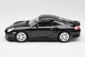 Porsche 911 996 Turbo Svart Bburago 1:18 18-12030 Metall — bild 4 av 8