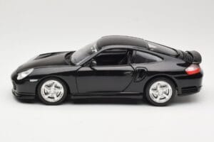 Porsche 911 996 Turbo Svart Bburago 1:18 3367 Metall — bild 4 av 8