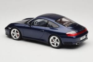Porsche 911 996.2 Carrera 4S Mörkblå GT Spirit 1:18 GT938 Resin — bild 5 av 6