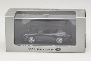 Porsche 911 997 Carrera 4 Cabriolet Mörkblå Minichamps 1:43 WAP02015216-R1 Metall — bild 4 av 4